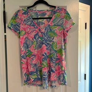 💗 Lilly Pulitzer Etta Tee, EUC, Medium